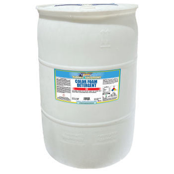 COLOR FOAM DETERGENT RED - 100 % BIODEGRADABLE 55 gallon
