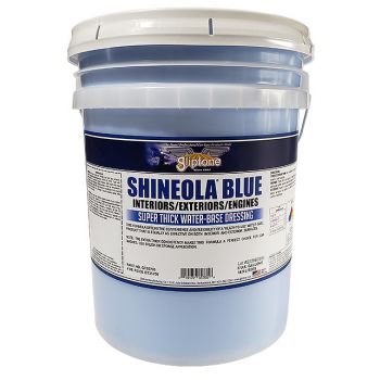 Shineola Blue Economical Ready to Use, Water Based Formula 5 gallon