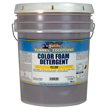 COLOR FOAM DETERGENT YELLOW - 100 % BIODEGRADABLE 5 gallon