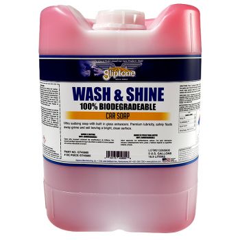Wash & Shine- pH Neutral Car Soap 100% Biodegradable 5 gallon
